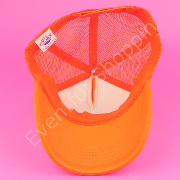 Nissun San Francisco Giants Lost Love Mesh Trucker Hat in Orange - Picture 8 of 8